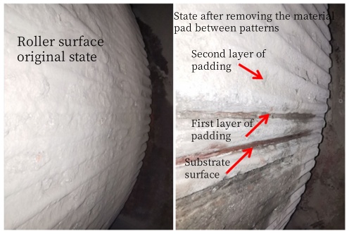 Roller surface repair